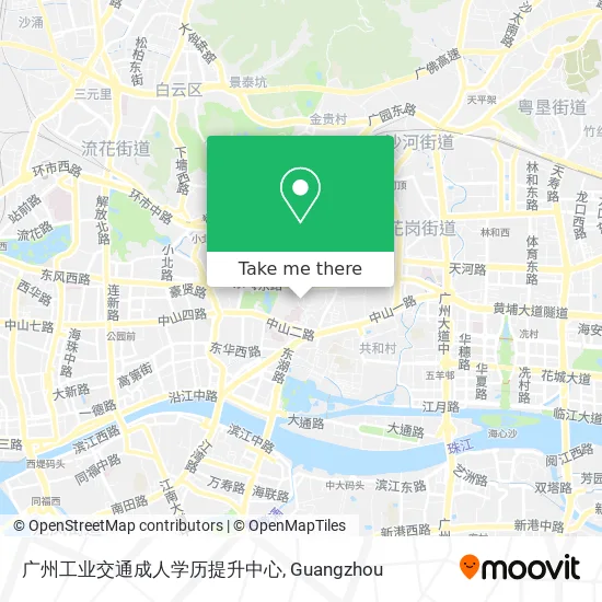 广州工业交通成人学历提升中心 map