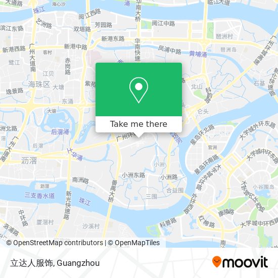 立达人服饰 map
