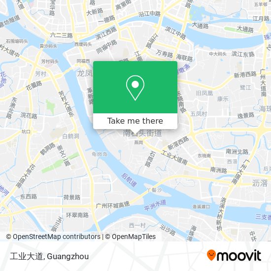 工业大道 map