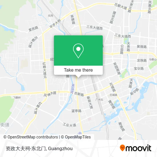 资政大夫祠-东北门 map