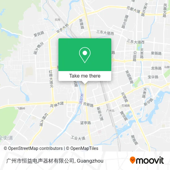 广州市恒益电声器材有限公司 map
