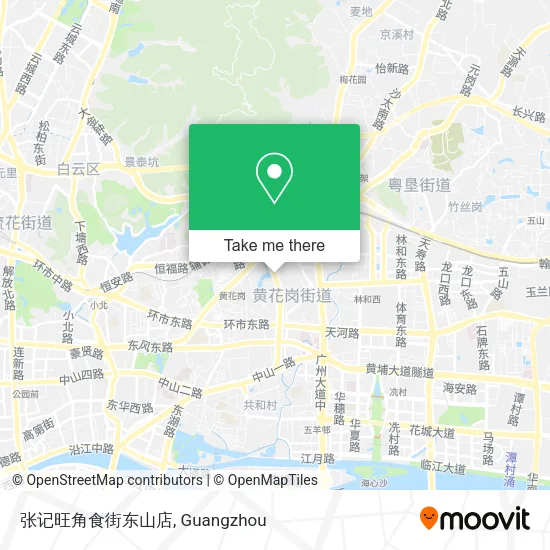 张记旺角食街东山店 map