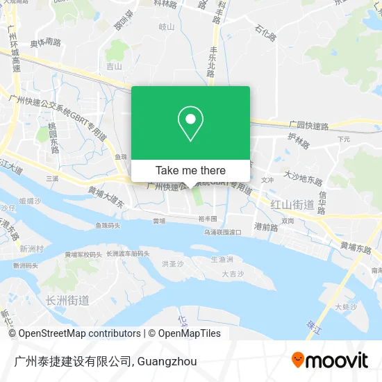 广州泰捷建设有限公司 map