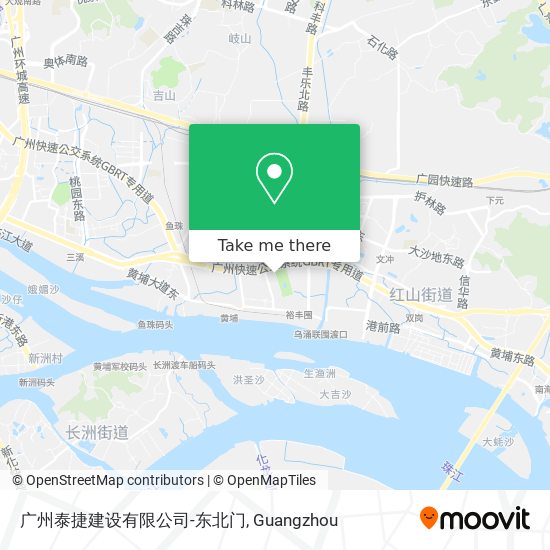 广州泰捷建设有限公司-东北门 map