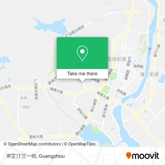 岸芷汀兰一街 map