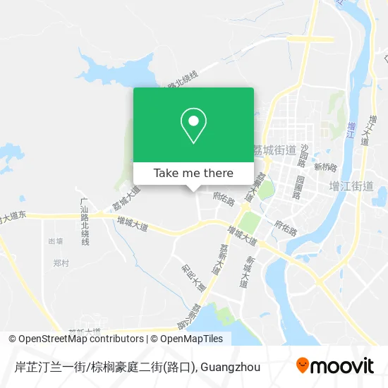 岸芷汀兰一街/棕榈豪庭二街(路口) map