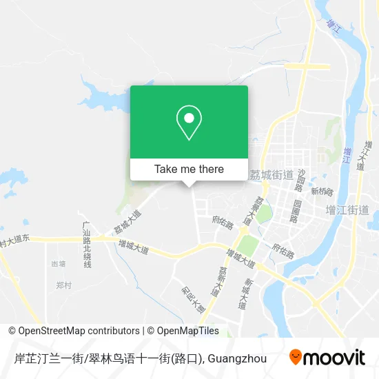 岸芷汀兰一街/翠林鸟语十一街(路口) map