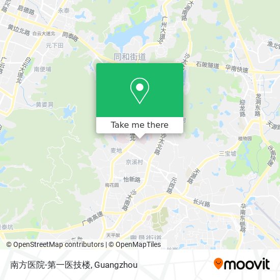 南方医院-第一医技楼 map