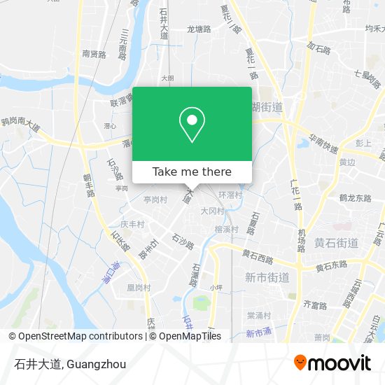 How To Get To 石井大道in 白云湖街道by Bus