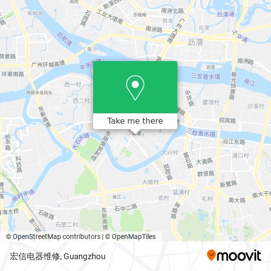 宏信电器维修 map