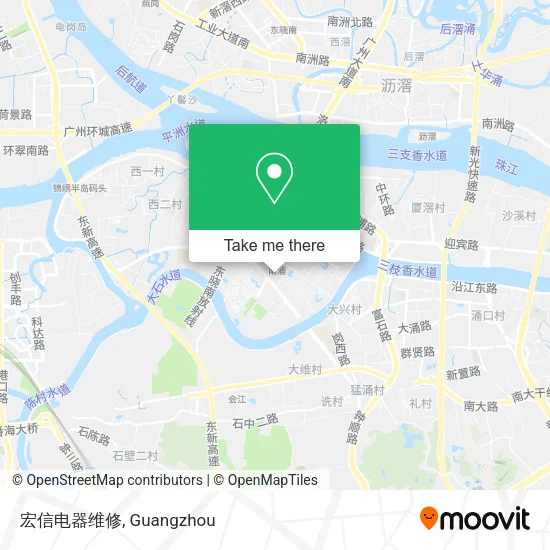 宏信电器维修 map