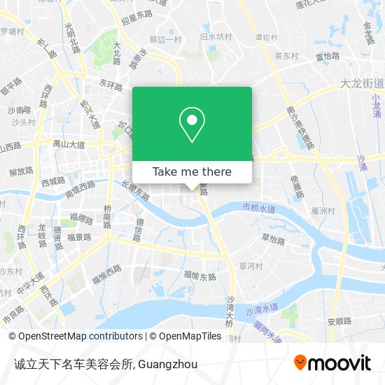 诚立天下名车美容会所 map