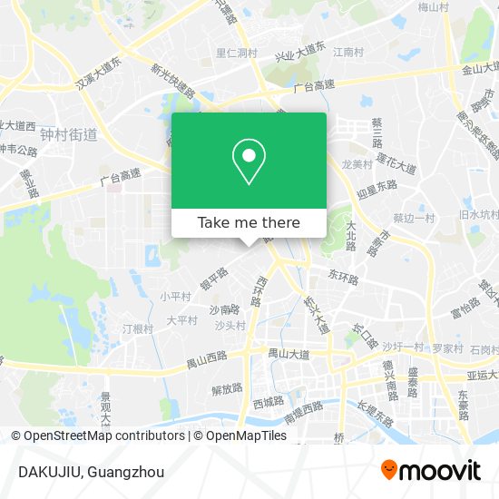 DAKUJIU map