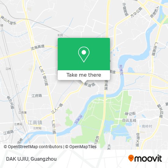 DAK UJIU map