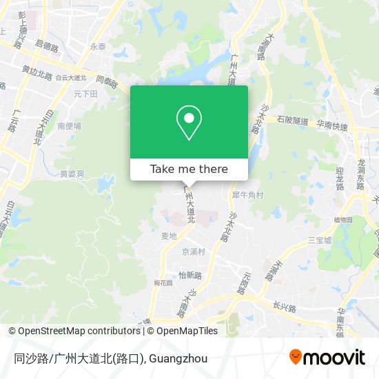 同沙路/广州大道北(路口) map