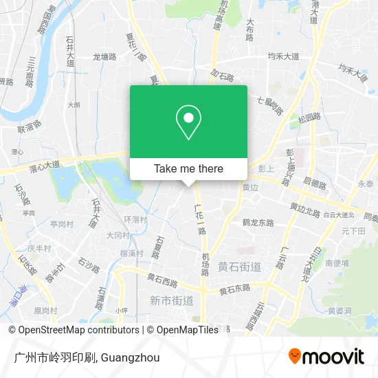 广州市岭羽印刷 map