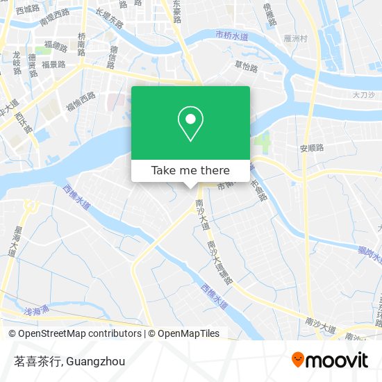 茗喜茶行 map
