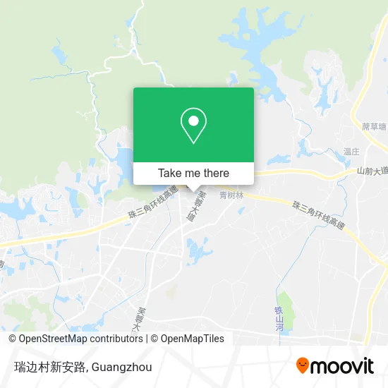 瑞边村新安路 map
