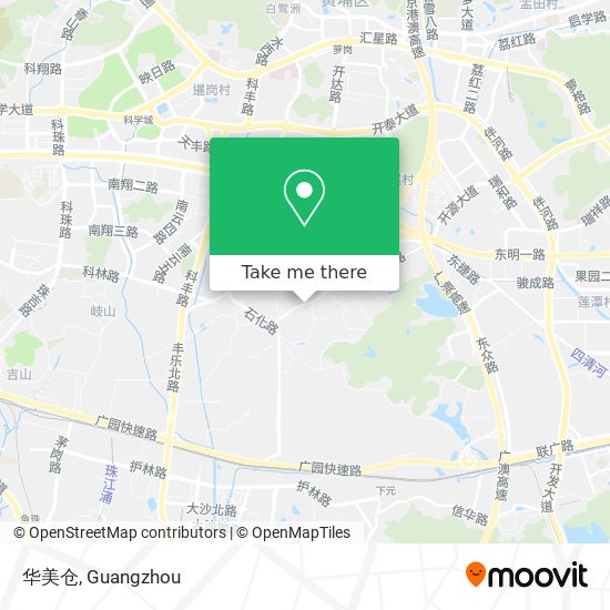 华美仓 map