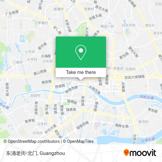东涌老街-北门 map