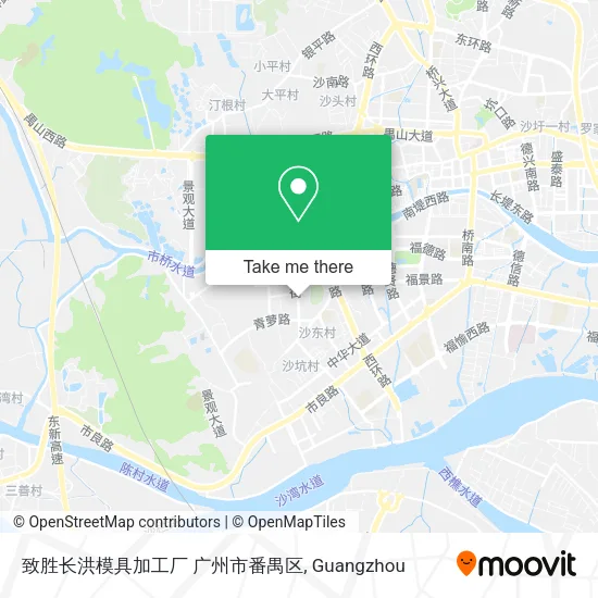 致胜长洪模具加工厂 广州市番禺区 map