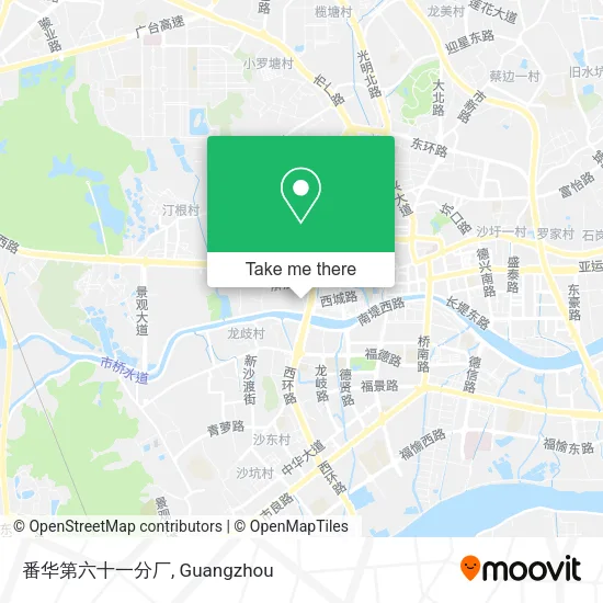 番华第六十一分厂 map