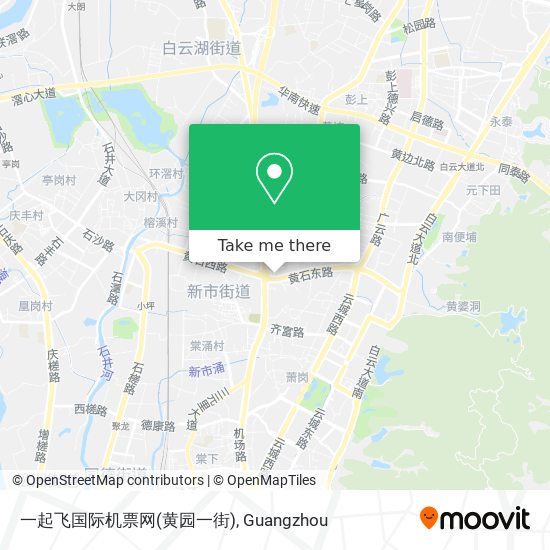 一起飞国际机票网(黄园一街) map