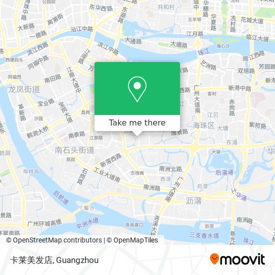 卡莱美发店 map