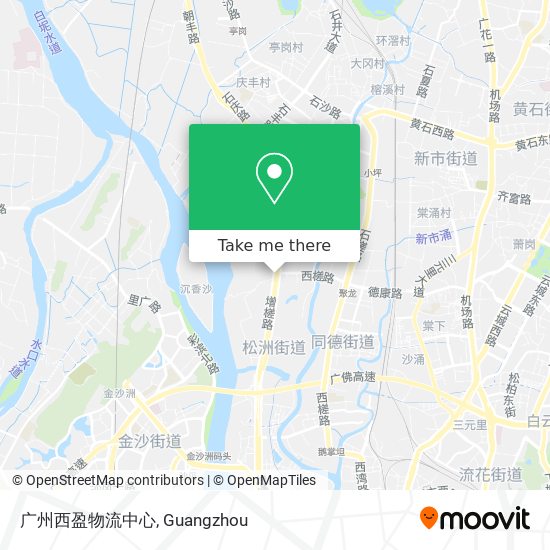 广州西盈物流中心 map
