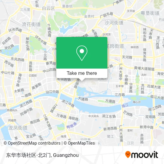 东华市场社区-北2门 map