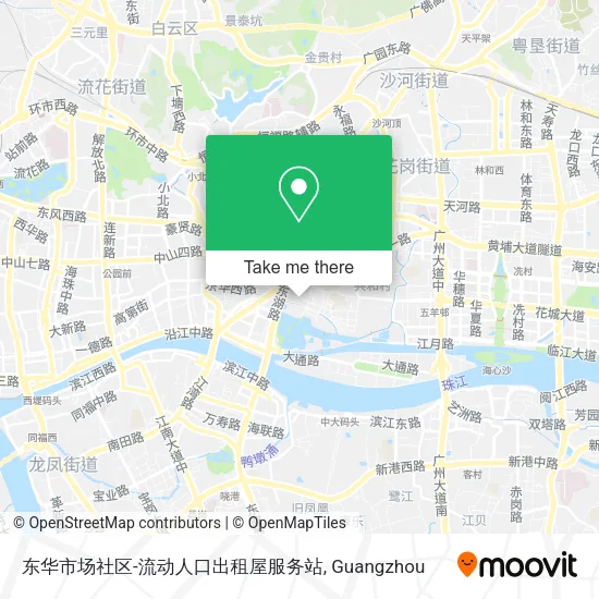 东华市场社区-流动人口出租屋服务站 map