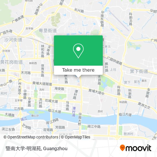暨南大学-明湖苑 map