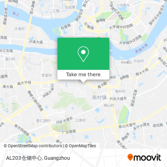 AL203仓储中心 map