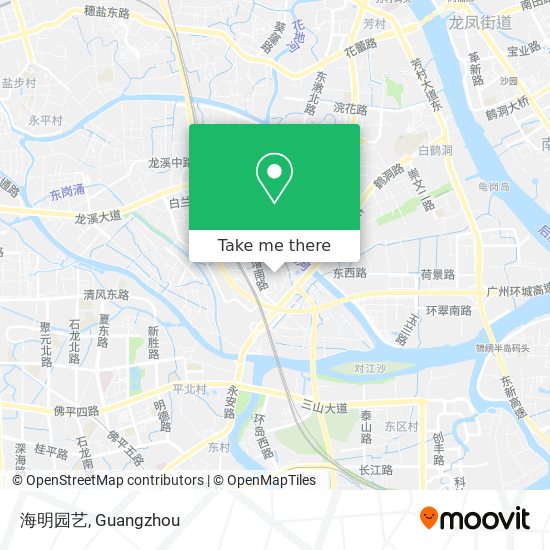 海明园艺 map