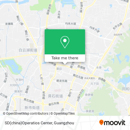SD(china)Operatios Center map