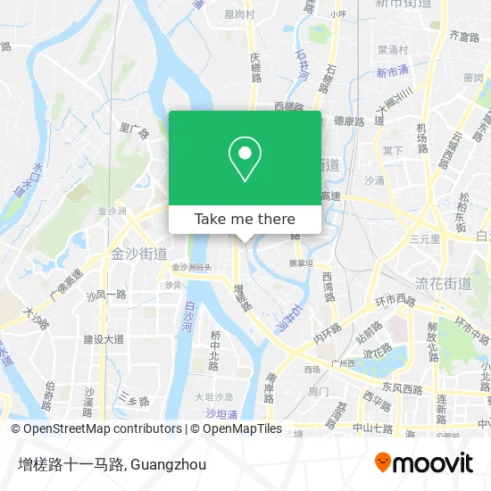 增槎路十一马路 map