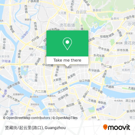 贤藏街/起云里(路口) map