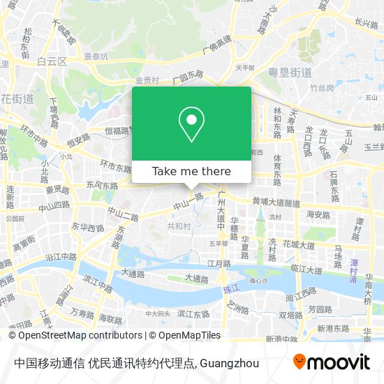 中国移动通信  优民通讯特约代理点 map