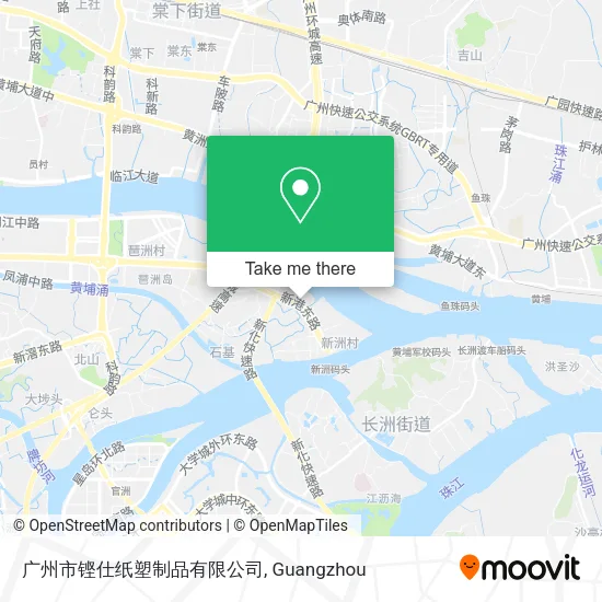 广州市铿仕纸塑制品有限公司 map