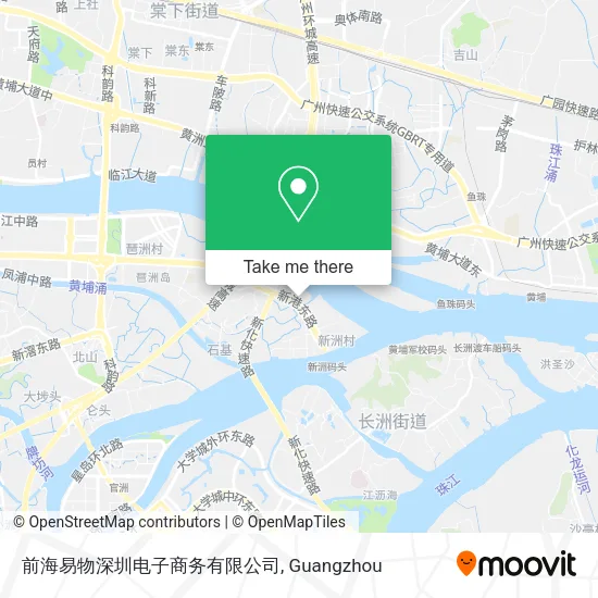 前海易物深圳电子商务有限公司 map