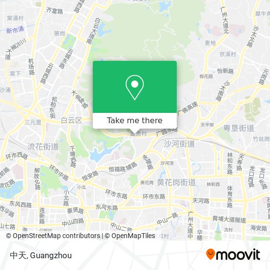 中天 map