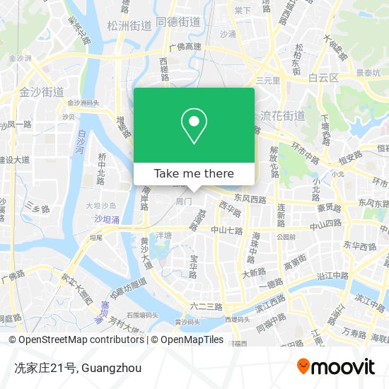 冼家庄21号 map