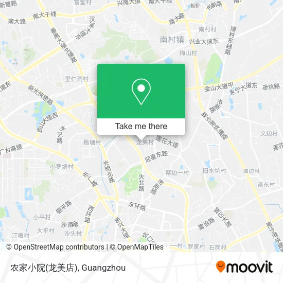 农家小院(龙美店) map