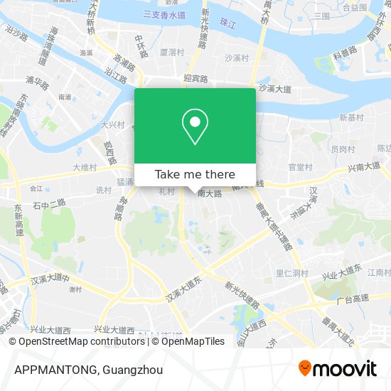 APPMANTONG map