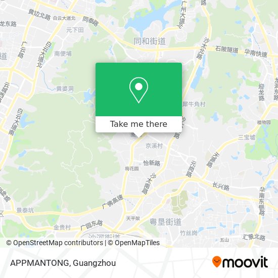 APPMANTONG map