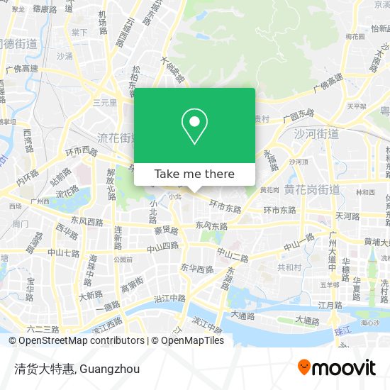 清货大特惠 map
