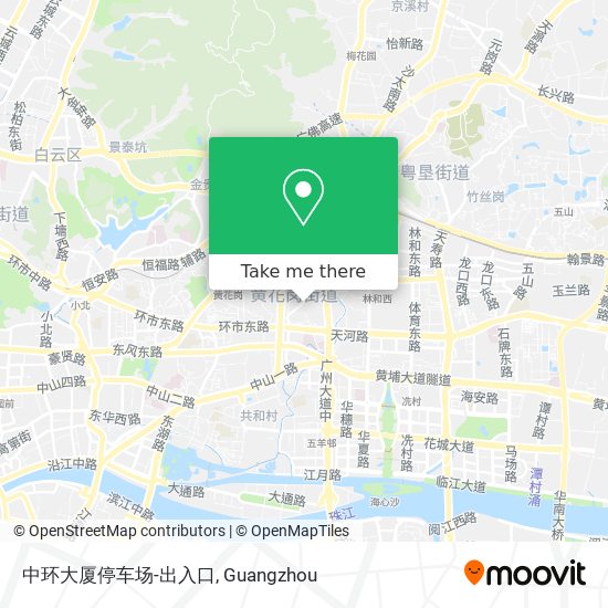中环大厦停车场-出入口 map