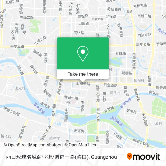 丽日玫瑰名城商业街/魁奇一路(路口) map