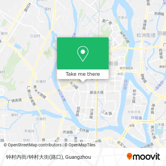 钟村内街/钟村大街(路口) map