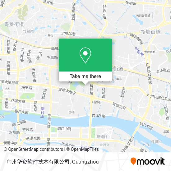 广州华资软件技术有限公司 map